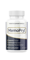 MemoPryl supplement bottle, 60 capsules